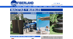 Desktop Screenshot of macetasdefibradevidrio.com