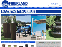 Tablet Screenshot of macetasdefibradevidrio.com